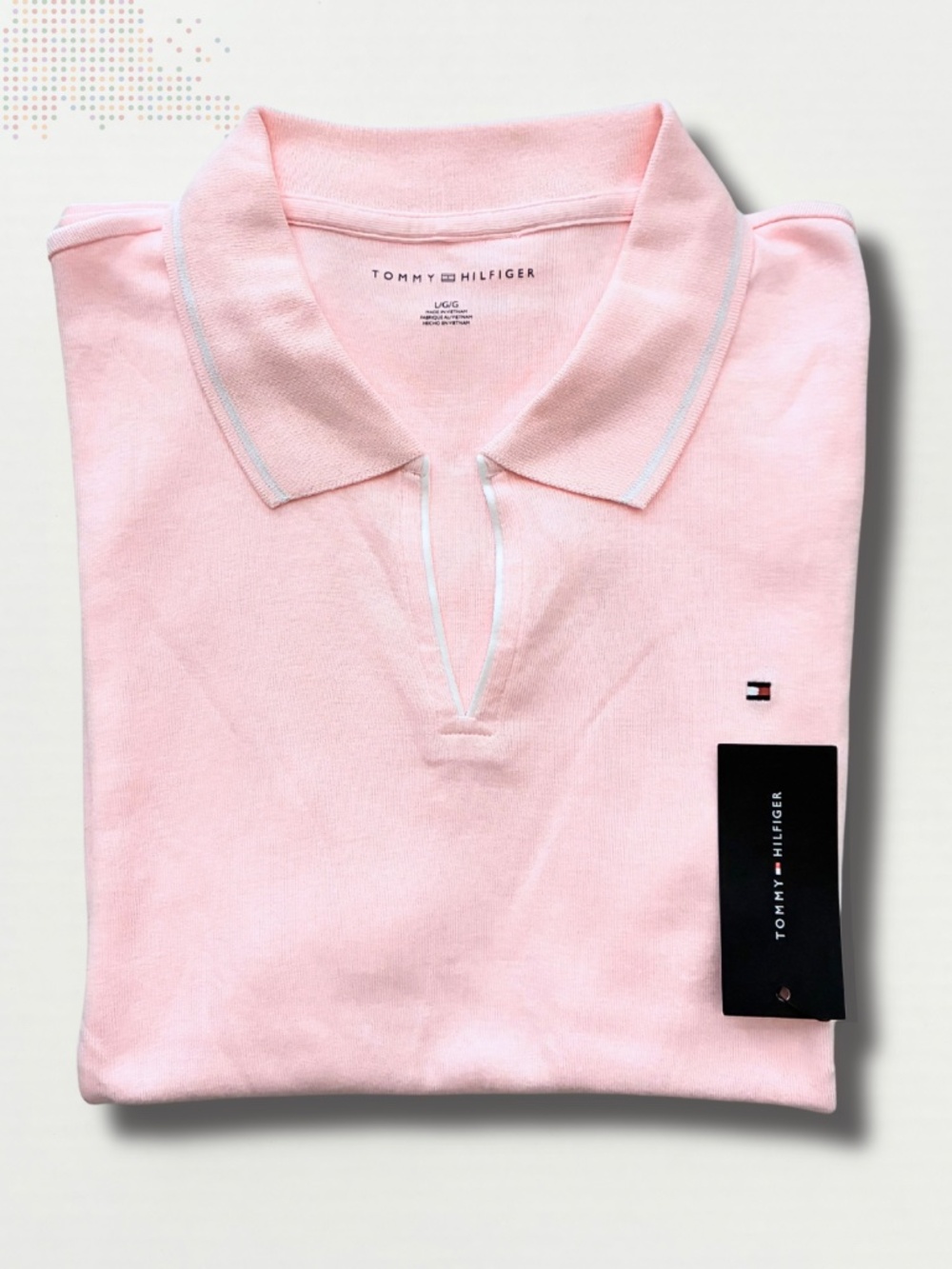 Women’s Polo Shirt | Tommy Hilfiger | Light Pink.